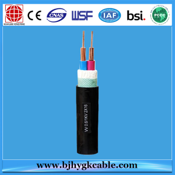 3 core 0.6/1.1KV low voltage XLPE insulated power cable