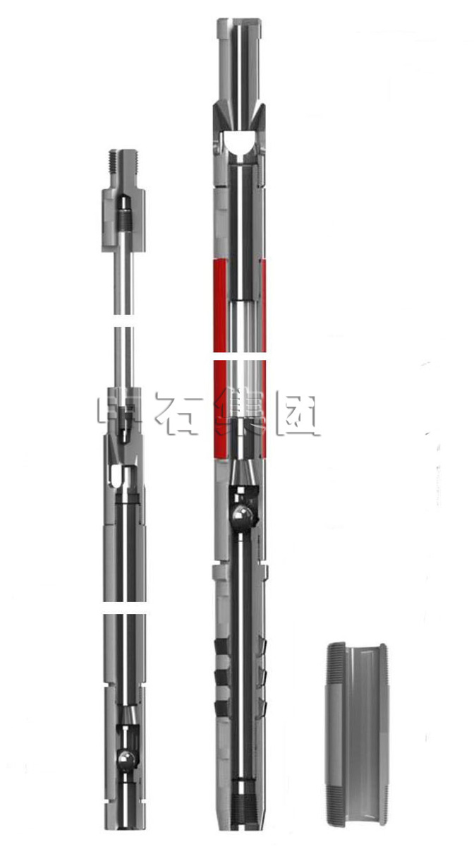 Oilfield Rod Pump  With Sand And Gas Prevention Device seating Cup Bottom Anchor Pump