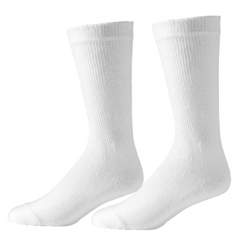 Cotton Diabetic Non-Binding Crew Socks for Men & Women