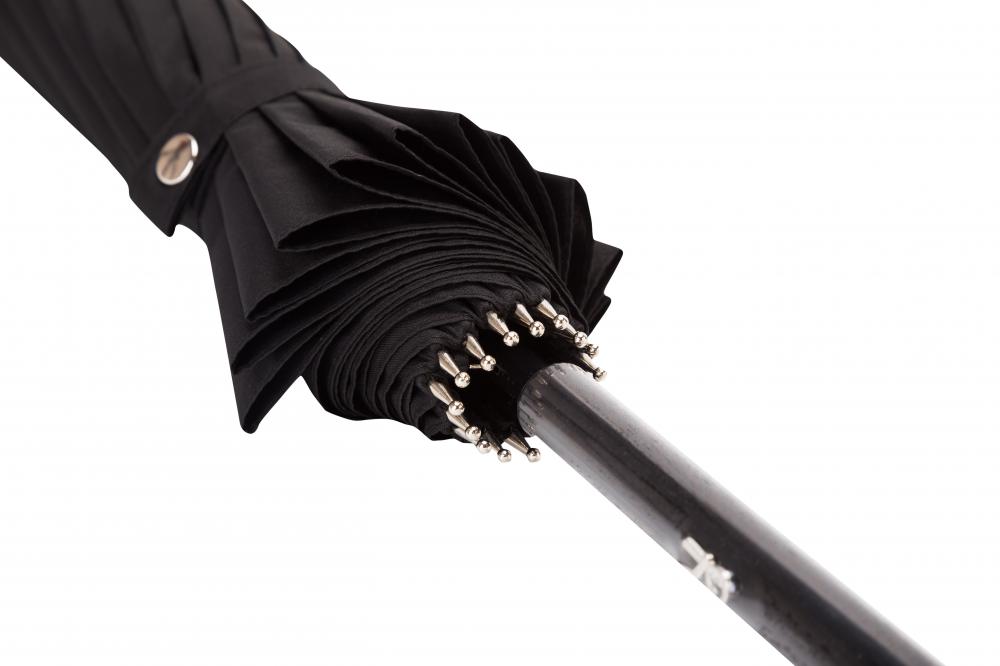Men's Black Automatic Windproof Umbrella