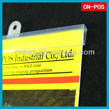 supermarket plastic poster clips for displaying