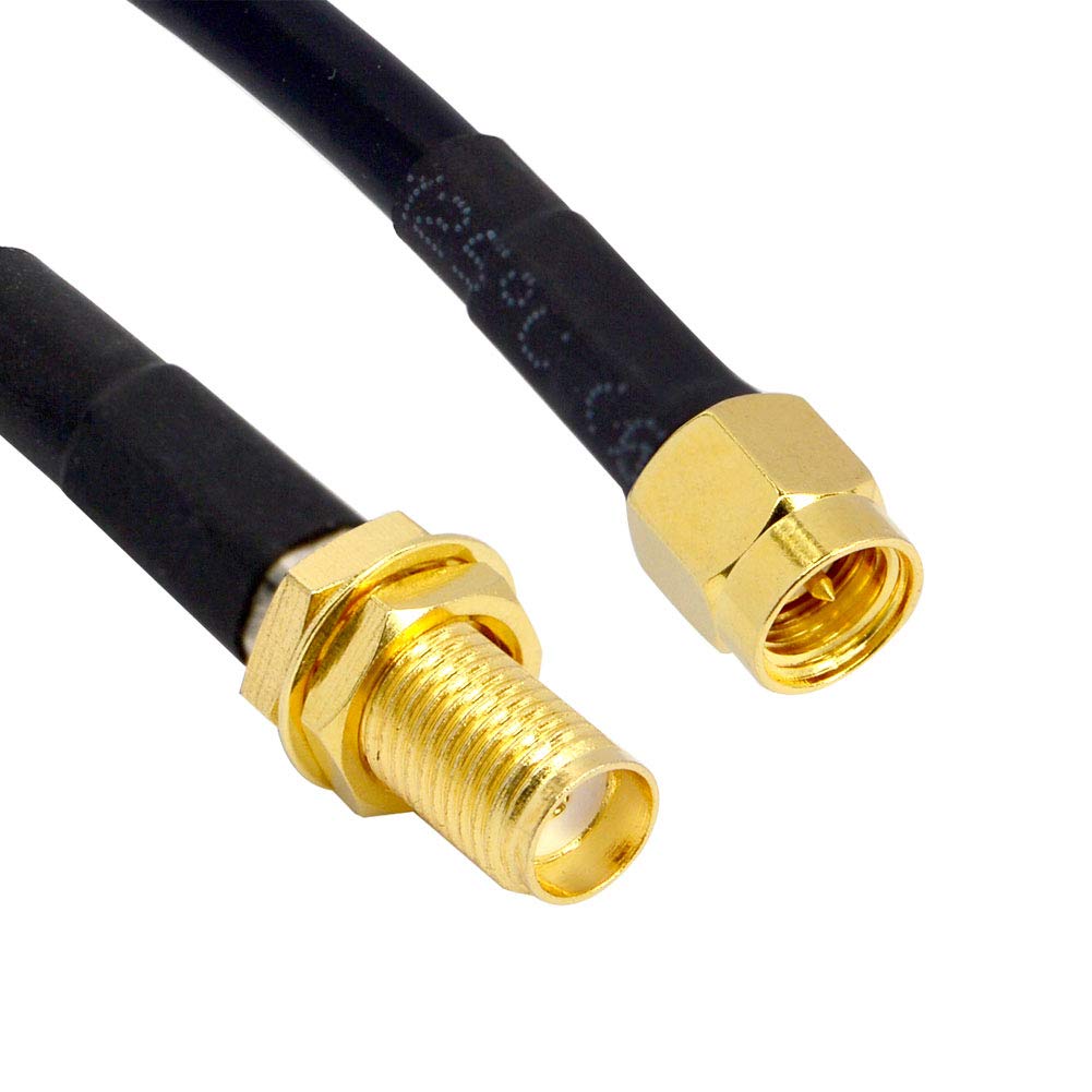 Hot selling Cheap Price SMA Male to Female Connector RG58 Cable For CATV CCTV 50Ohm Coaxial Cable