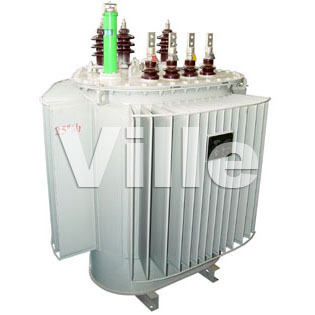 Three Phase Distribution Transformer with Three-Dimensional Wound Core