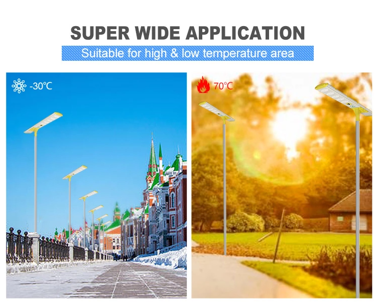 suitable for high and low temperature area solar street light