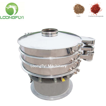 Loongyi herb powder Round Vibration Sifter Machine