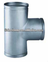 shot blasting stainless steel grooved pipe equal tee 304 316L