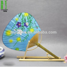 Japanese style paper bamboo paddle gift fan
