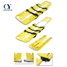 High strength plastic scoop stretcher