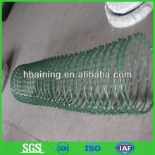 Single coil razor barbed wire