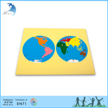 Professional train Wood children primary school puzzle maker