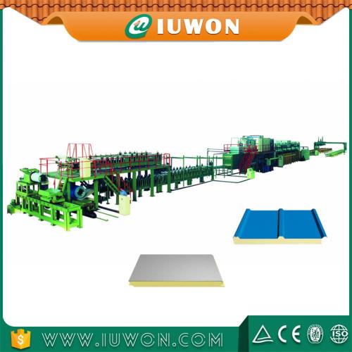 Iuwon PU Sandwich Panel Line Produksi