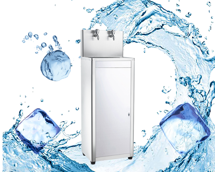 Dispensador de agua pou de acero inoxidable, enfriador eléctrico, fuente de agua potable purificada, enfriador de agua con compresor para uso doméstico