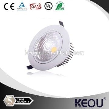 New product 12w cob led downlight , cob 12w led downlight sliver made in china