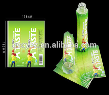 PET shrink film for colorful printing label