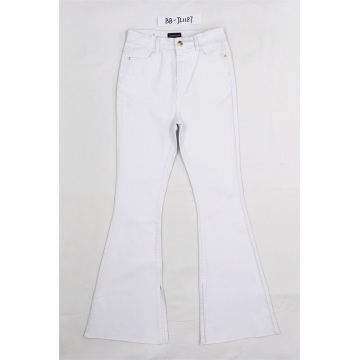 Jeans alla moda bianca all&#39;ingrosso in vendita