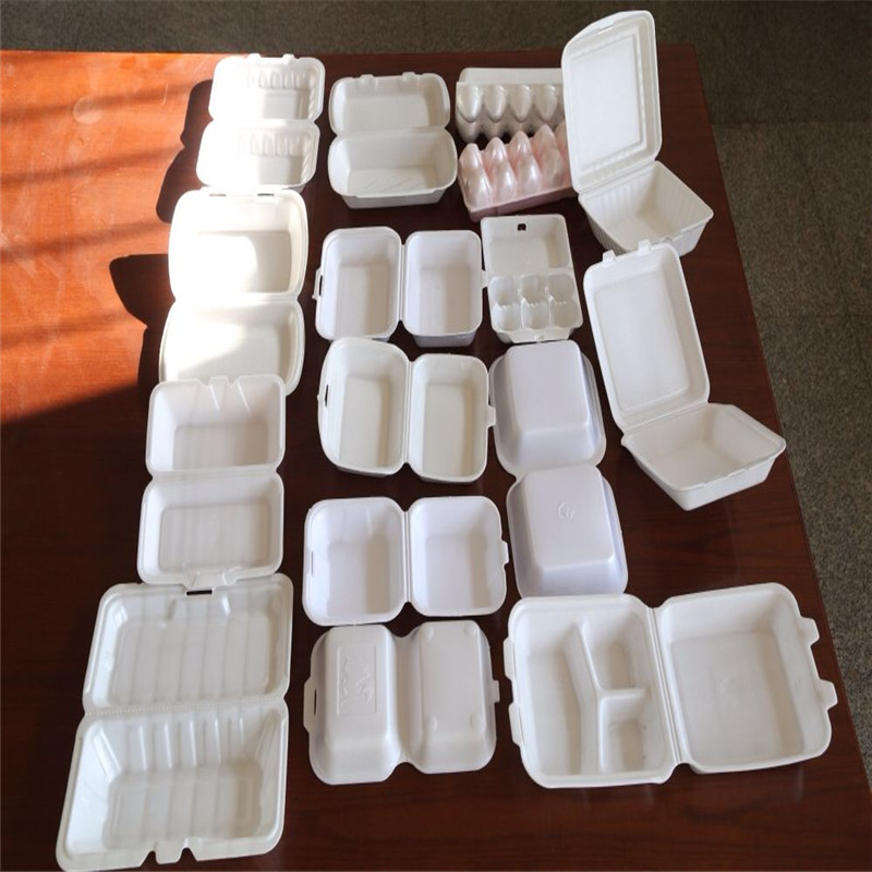 Polystyrene foam thermocol plates and cups machine