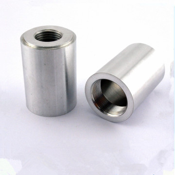 Benutzerdefinierte Silber Zylinder Runde M8 Aluminium Nuss Abstandhalter