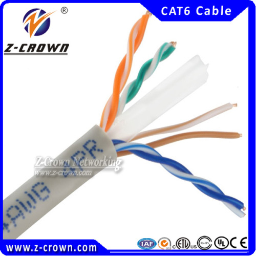 350MHZ UTP cat6 utp ethernet cable cat6 full copper lan cable