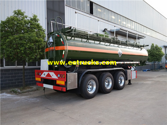 18,000L 20T Sulfuric Acid Tanker Semi-Trailers