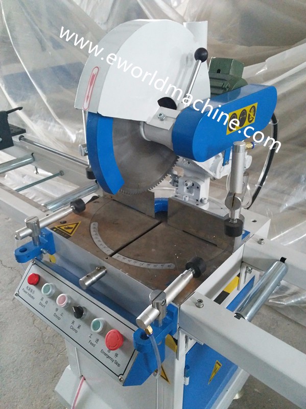 PVC profile window making one head cutting machine