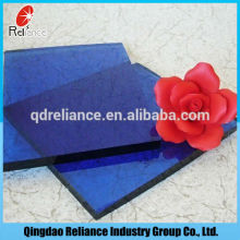 4-6mm dark green tinted building reflective glass