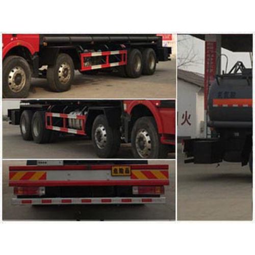 FAW 8X4 18CBM Hóa chất lỏng Tanker Truck