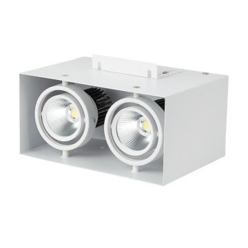 LEDER Rectangle Warm White 7W LED Downlight