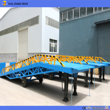 12ton Hydraulic Mobile Dock Loading Yard Ramps