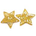 La plus chaude résine Flatback pentagramme perle Cabochon paillettes étoile à cinq branches bricolage déco fête mariage décoration fabrication de bijoux boutique
