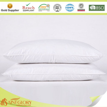 super king size white goose down feather pillow soft hotel down pillow