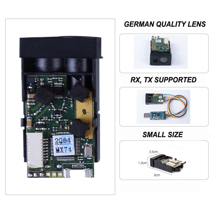 Laser Distance Sensor USART 60m