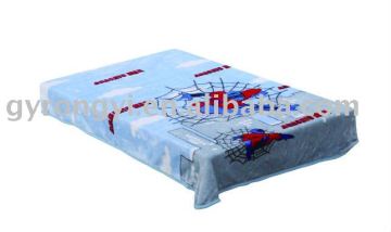 100% ployester hot style raschel baby blanket