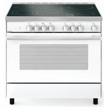 White Electric Grill Oven 900mm