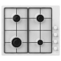 Inox Gas Plate White Gas Hobs 60cm