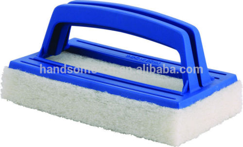 scrubber pad brush