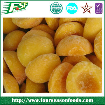 High evaluation 2016 chinese frozen iqf yellow peach cuts /slices/dices