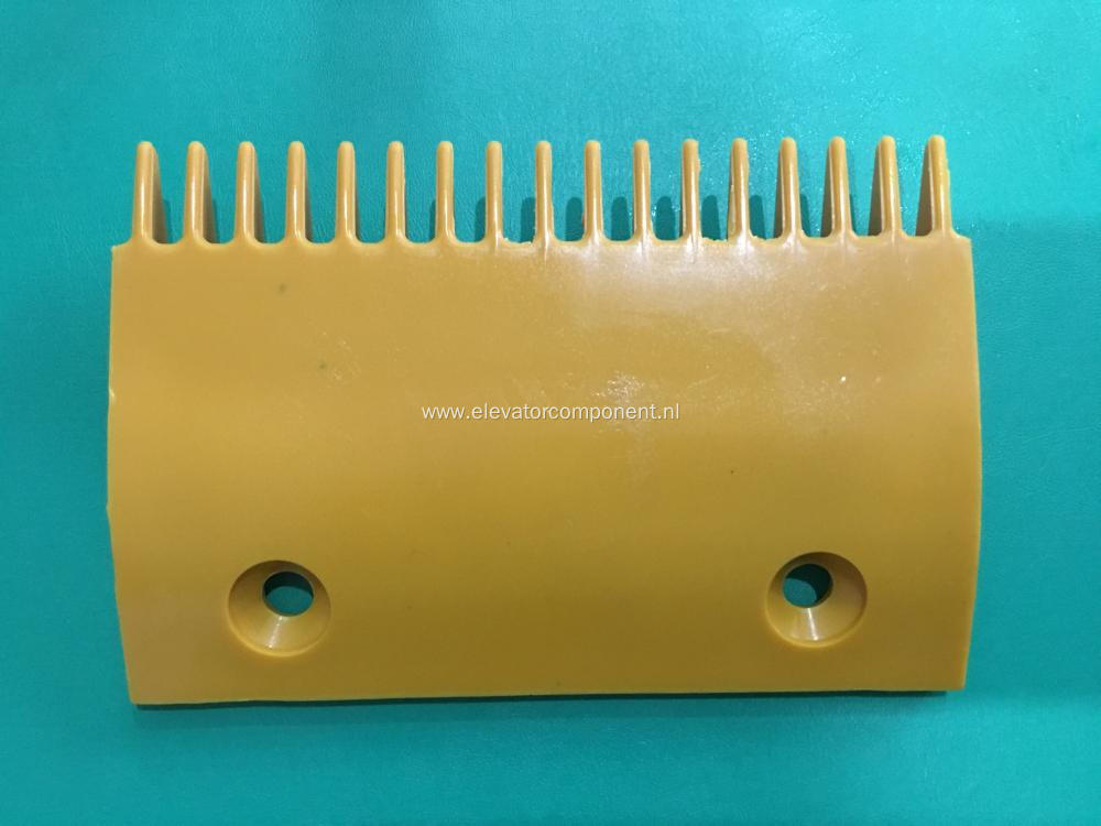 Yellow Plastic Comb for Sigma Escalators