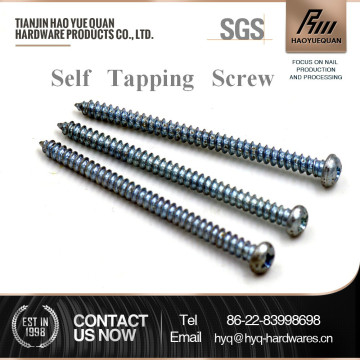 flat head white zinc self tapping wood screws                        
                                                                                Supplier's Choice