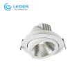 LEDER Faretto da incasso LED 48W in alluminio da incasso