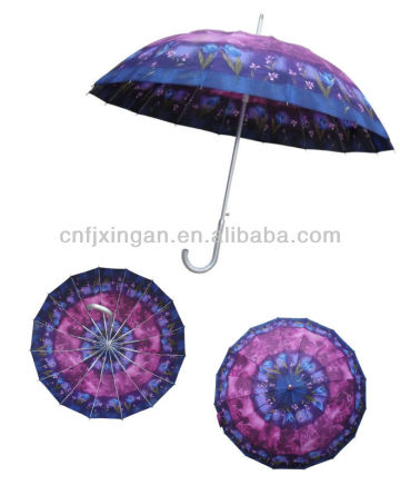 PG print fabric umbrella