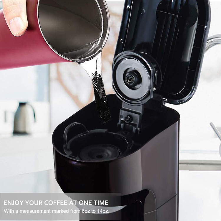 Filter Coffee Machine Portable Travel Coffee Maker Rotating Coffee Capsule Rack for K-Cup