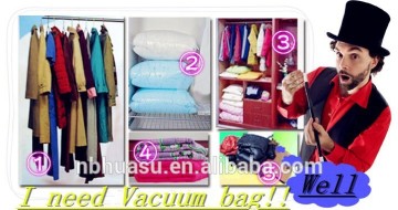 vacuum compressed bag