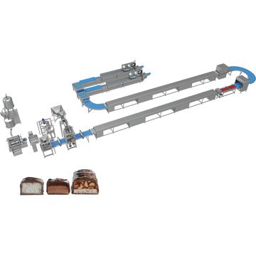 Snicker Chocolate Bar Candy Production Line