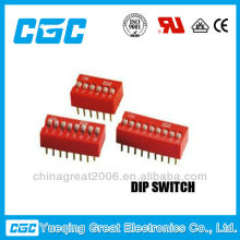 RED DIP SWITCH CGC DIP SWITCH micro dip switch