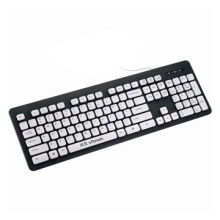 Washable wired keyboard, USB port
