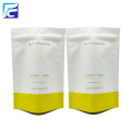 Custom printed foil stand up pouch coffee bags