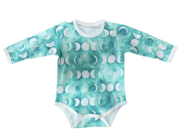 Bamboo Digital Print Baby Romper