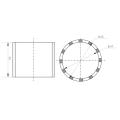 Piezoelectric Tangential Tube 12 Strips