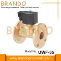 1 1/4&#39;&#39; Flanşlı Pirinç Su Solenoid Valfı 24V