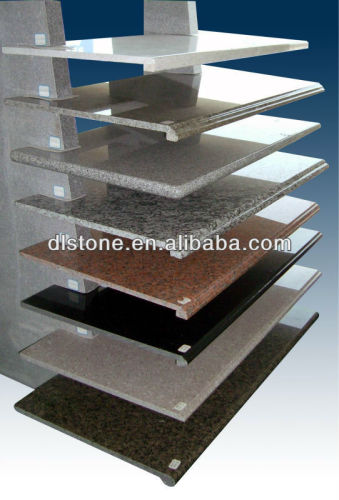 Cheap chinese sale polished black grey white granite